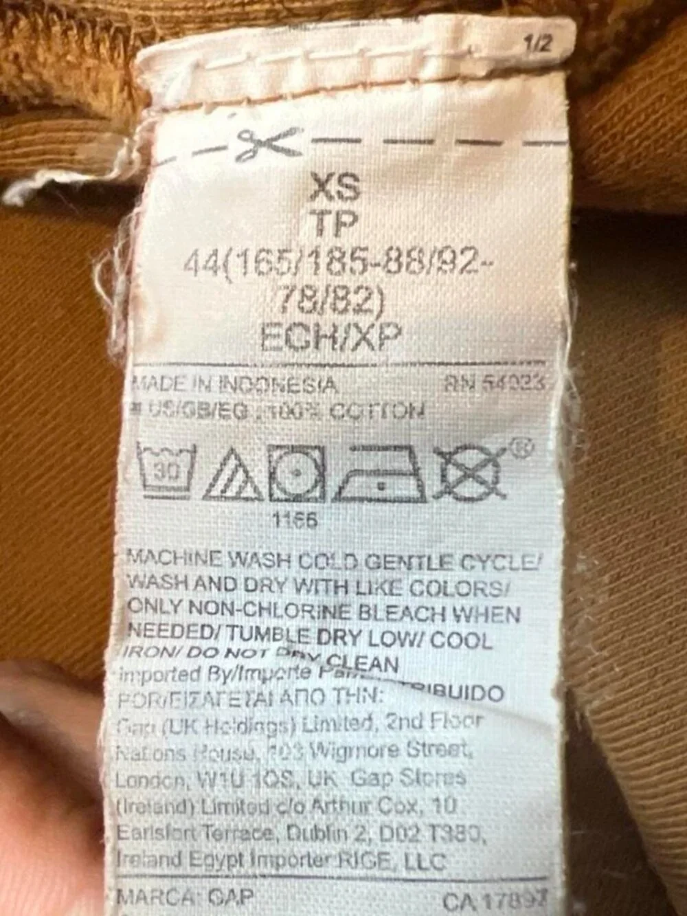 Yezzy x GAP collab hoodie